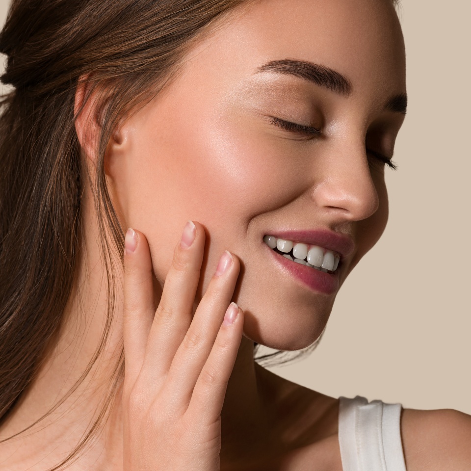 Beauty woman face close up healthy skin care female woman beautiful face